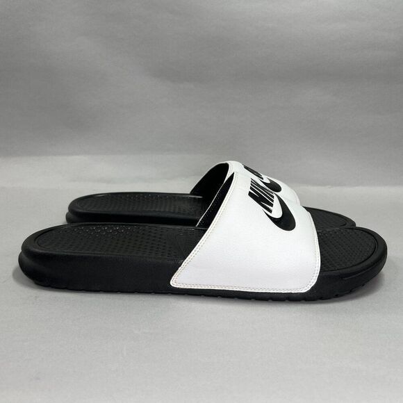 Nike Men's Size 14 Benassi Just Do It Slide Sandals - Picture 1 of 11